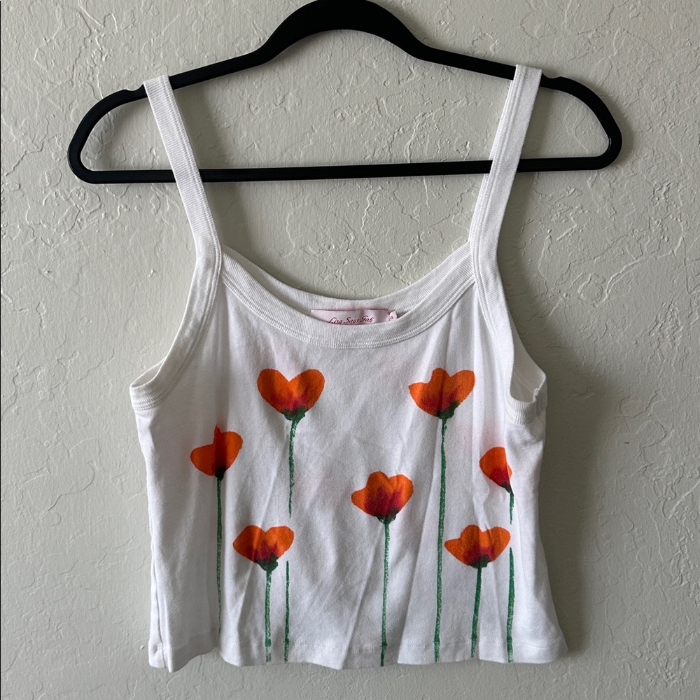 Lisa Says Gah Floral Tank